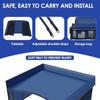 Car Seat Tray Road Trip Travel Tray for Kids Car Seat Carseat Table with Adjustable Straps Lap Desk Organizer with Pockets Must