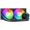 Kit Watercooling AIO - MARS GAMING - ML-One RGB - 240mm - 12 cm - Compatibil Socket AM4