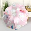 1pc Goldfish Bubbles Automatic Opening/Closing Folding Umbrella with 8 Ribs, Portable Sunshade Umbrella Birthday and Holidays gifts yy250105105