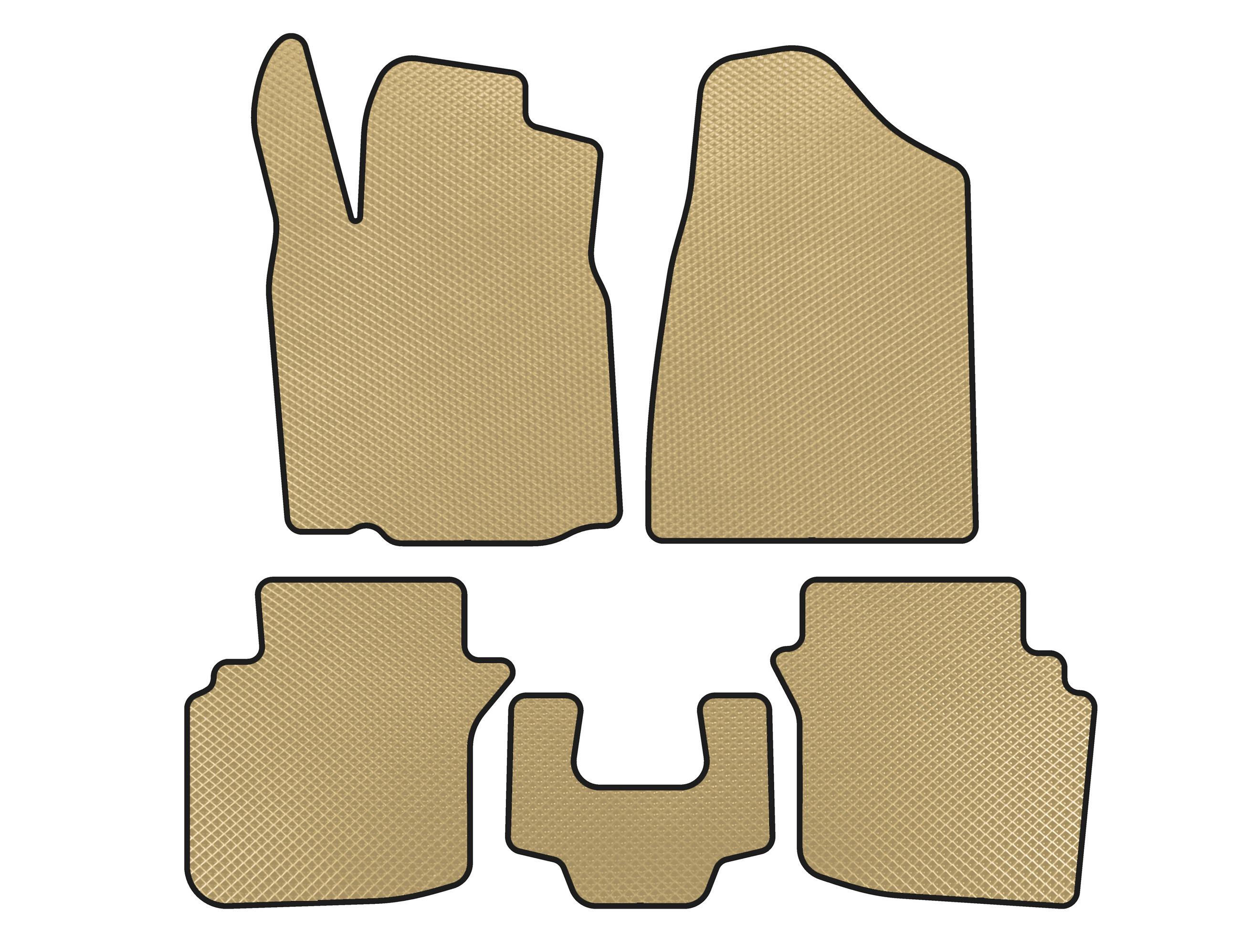 

EVA mats (2004-2006, Beige) for Chrysler Sebring II