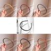 Korean Style Fashion Colorful Acrylic Hairband Out Going Wash Face Fixed hairstyle Headband Cute Women's Hair Accessories