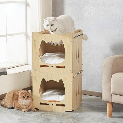Katzennest Vier Jahreszeiten können überlagert werden Katzenbett Hausmöbel Haus Haustierbedarf Katzenhängematte.