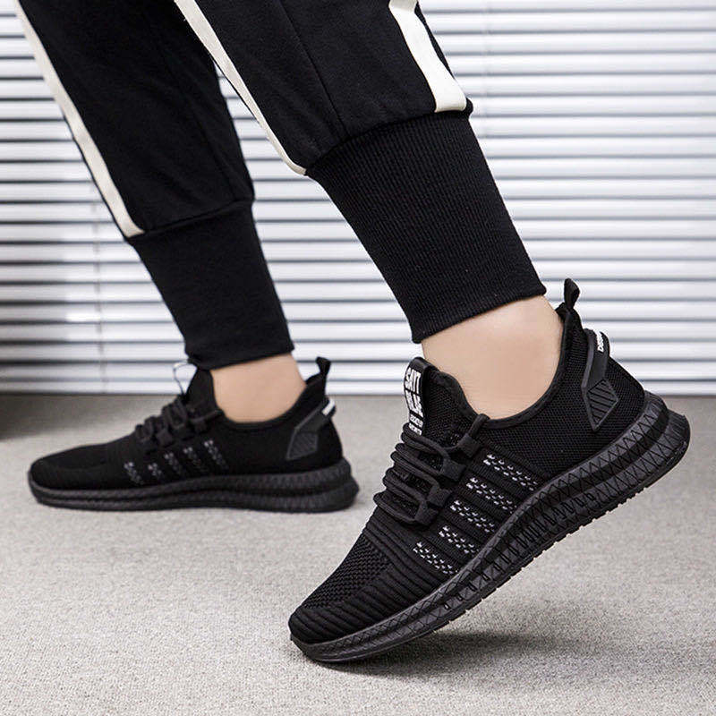 22 scarpe da corsa traspiranti comode in tessuto volante nuove per primavera e autunno scarpe sportive per studenti scarpe casual