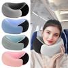 Adjustable Memory Foam Pillow U-shaped Airplane Cushion For Supports Head Neck and Chin