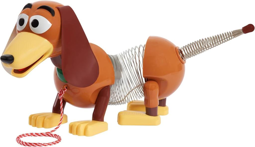 Disney Pixar Toy Story Slinky Dog Pull Toy Retro Packaging RETRO SLINKY DOG PULL TOY Movie Toy Goods [Used]