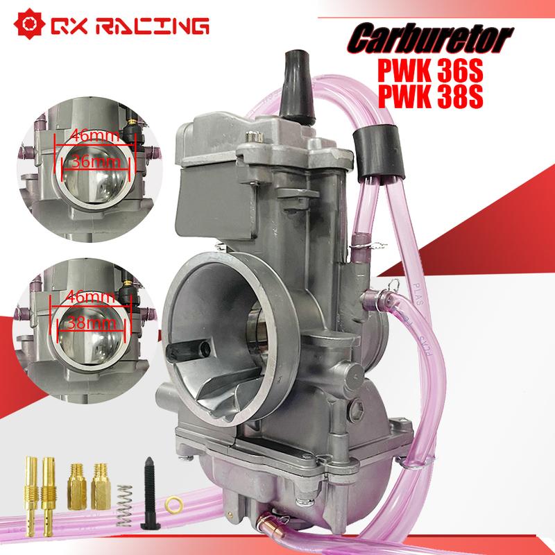 Motorcycle Carburetor Keihin PWK Carburetor PWK 36S 38S AG Air Striker For KT 250exc TE250 For Kawasaki Kx125 For Yamaha YZ250