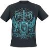 Marduk Black Metal Assault T-Shirt Black Metal Band Logo Print 100% Baumwolle Unisex Tee Gothic Rock Musik Shirt