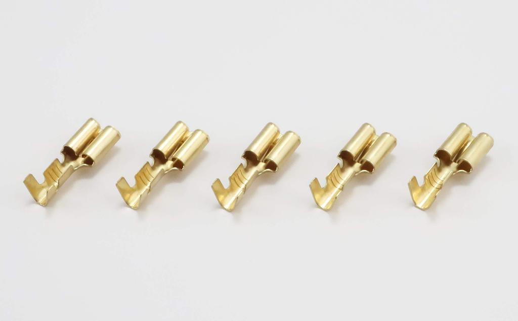 KITACO Flat terminal set for 250 type connector (male and