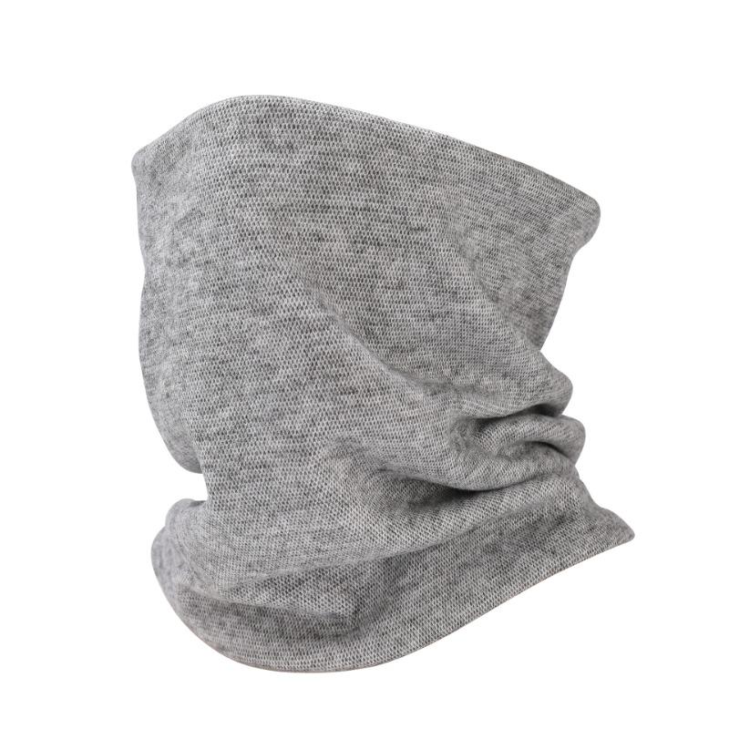 

Теплая защита шеи Зимняя мужская велосипедная ветрозащитная маска Защищающий от холода шарф-пуловер Интегрированный женский шарф-маска для электромобиля светло-серый