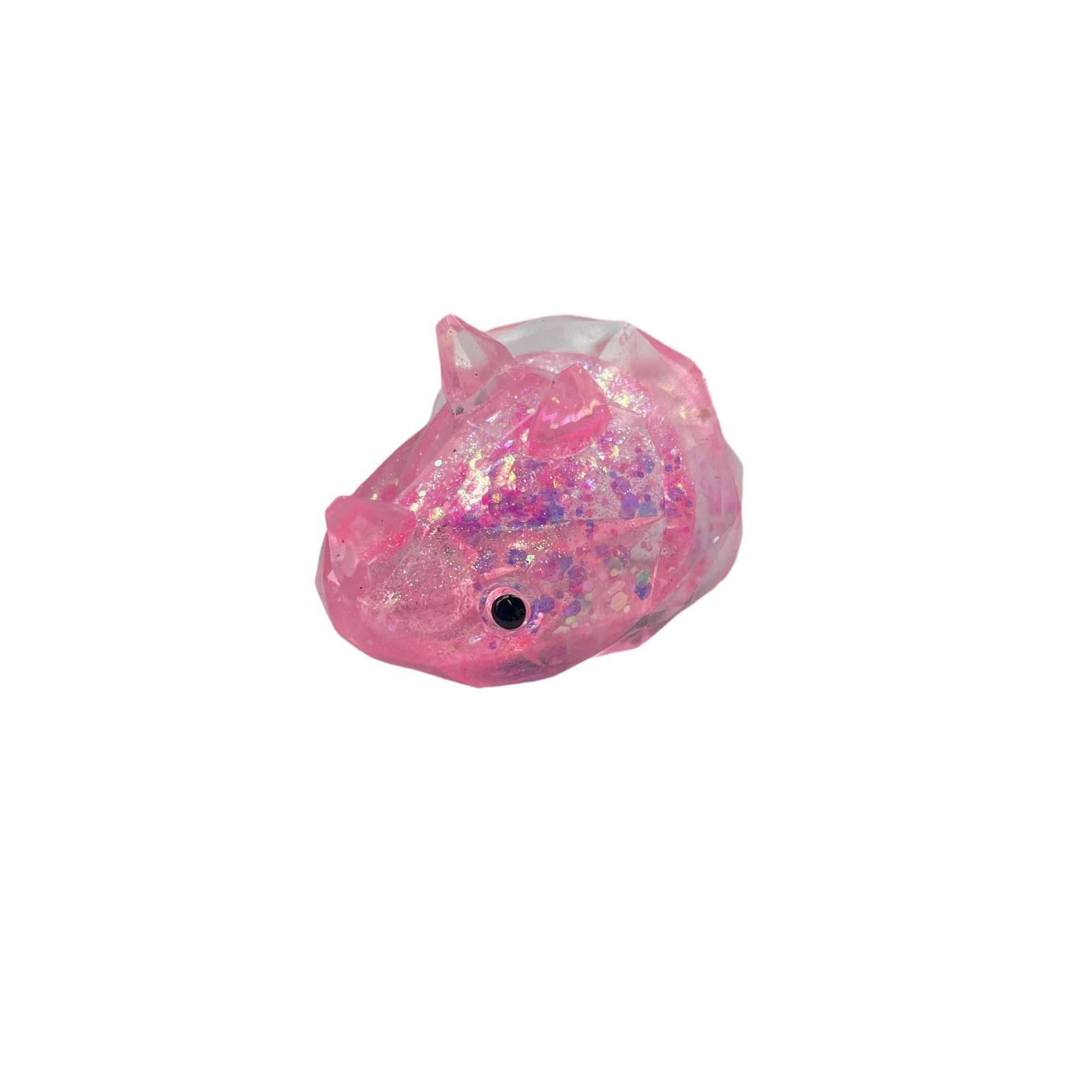 

Animal Shaped Toy Slow Rising Stress Relief Soft Squeeze Toy for Kids and Adults Sensory Fidget Gift Toy One Size рожевий