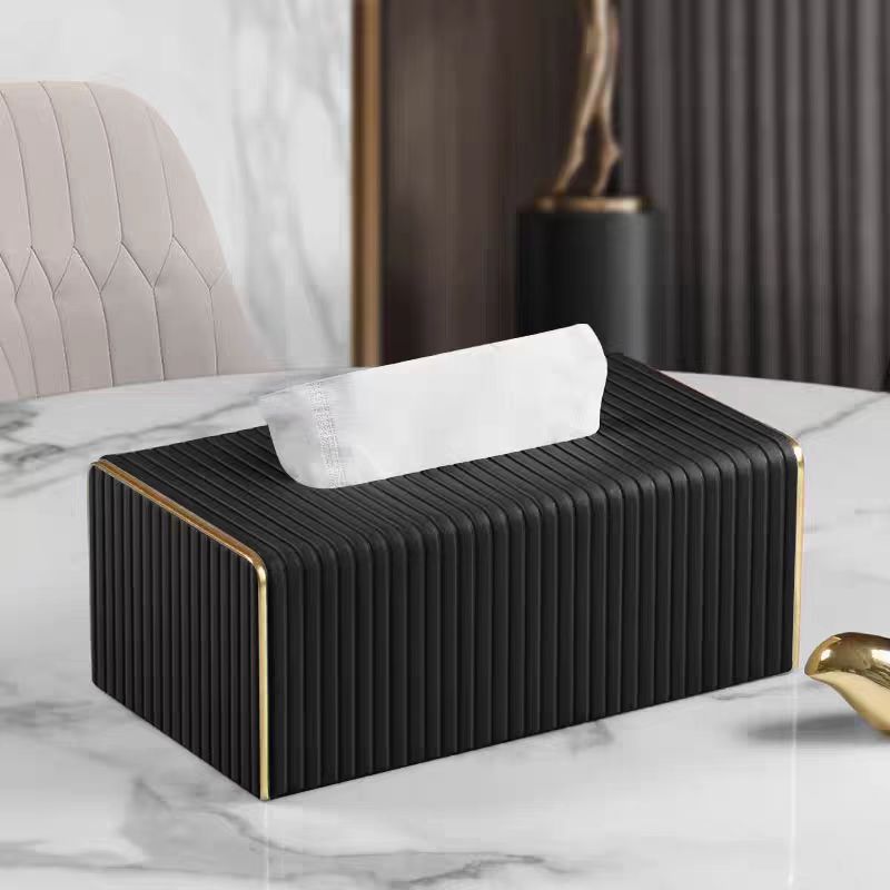 Decorative Tissue Boxhigh Appearance Level Light Luxury Leather Tissue Box Used In Els Living Rooms Office Princess Room