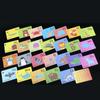 Montessori Toys for Children Early Learning English Flash Cards Educational Toys Kids Cognition Word Card Shape Animal Color Toy