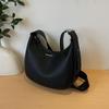 New Simple Niche Underarm Casual Crescent Bag Women's Fashion Trend One Shoulder Crossbody Textured Handheld Women's Bag