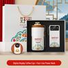 Good Luck Insulated Coffee Cup & Portable Fan Set