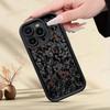 Forged Carbon Fundas Phone Case For IPhone 16 15 14 Plus 13 12 11 17 Pro Max Pro Soft Cover
