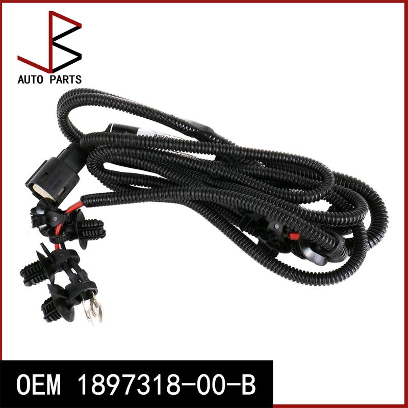 Новый передний бампер и жгут проводов передней части OEM 1897318-00-B 189731800B 1897318-00-C 189731800C 1897318 00 B для Tesla Model 3 2023-
