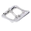 5pcs Easy Installation Metal Replacement Buckle Square Center Bar Single Prong Buckle  Leather Craft