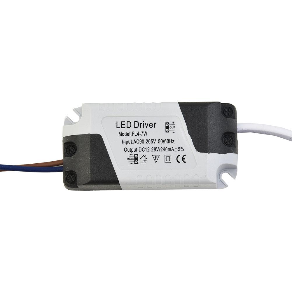 לבן/אפור/כחול כונן כוח DC LED אור אביזרי