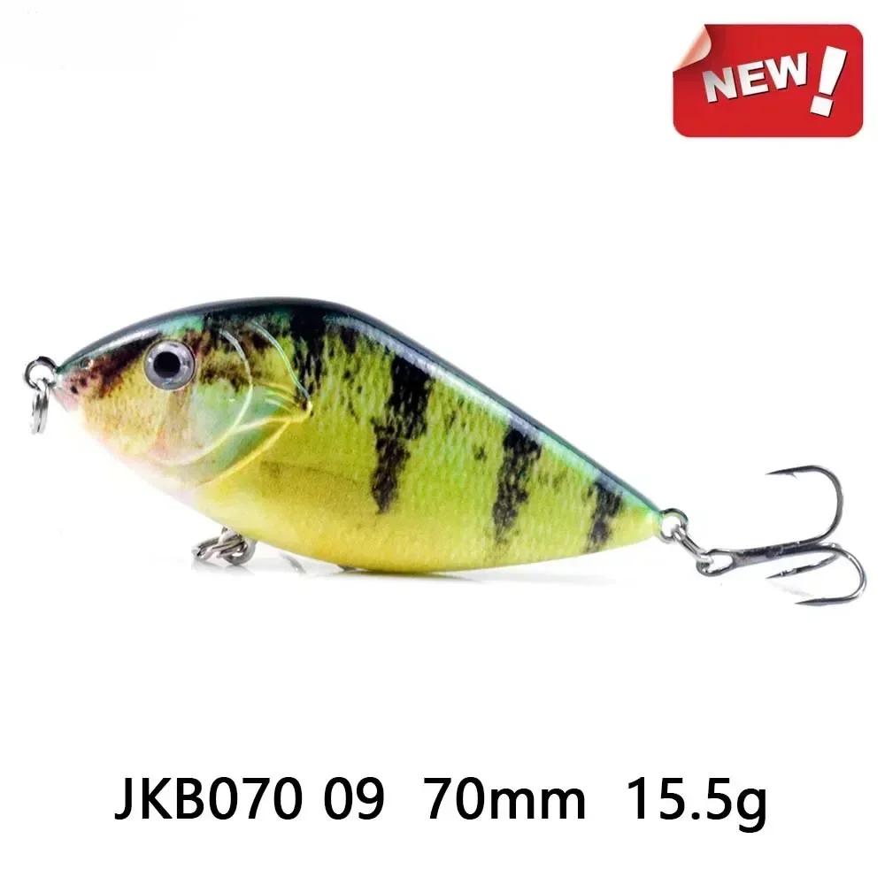 Slow Sinking Type with Rattling Beads Lure 10cm/7cm 45g/15.5g 3D Fish Eye Imitation Artificial Hard Bait Imitation Dogfish Lures
