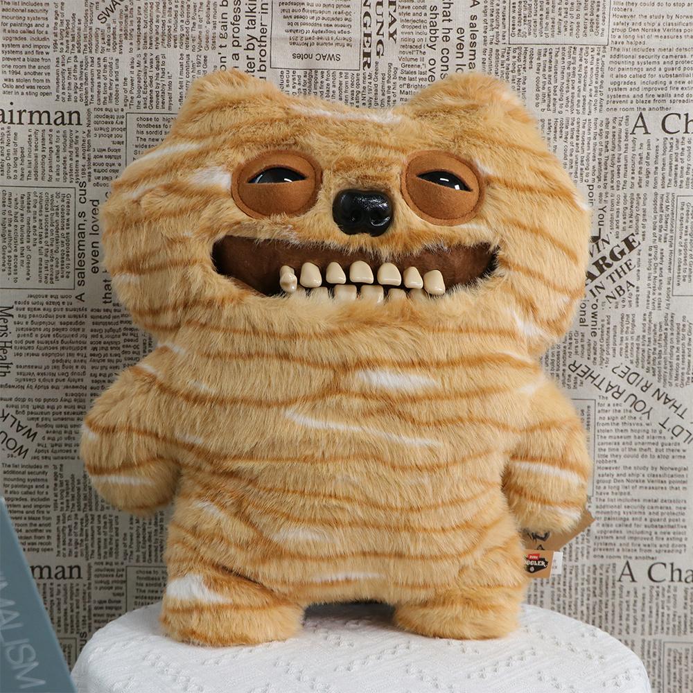 BIGGER FUGG Fuggler Original Plush Toys 35-45CM Ugly Tooth Monster Hairless CAT Pillow Stuffed Filled Doll Room Decoration Gift