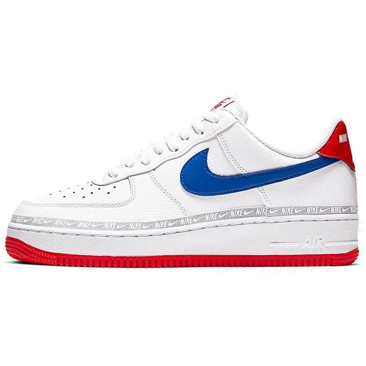 

new Nike Air Force 1 Low Overbranding White Red Blue 44.5