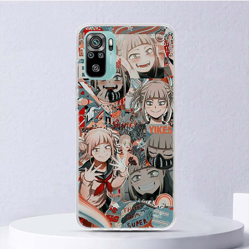 Anime Himiko Toga Waifu Soft Case For Xiaomi Redmi 10 10A 10C 9 9A 9C 9T Phone Cover 8 8A 7 7A 6 6A S2 K20 K40 Pro 10X Funda Coq