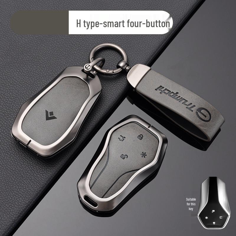 Metall-Schlüsselanhänger Kompatibel mit Trumpchi GS4, GS3, GS5, GA6, GA3, GA4