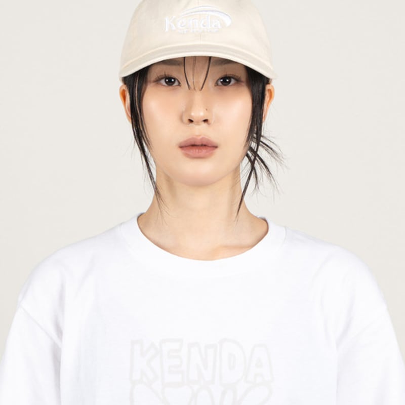 

KENDA SLASH LOGO BALL CAP - CREAM / BABC01-16s CREAM_FREE