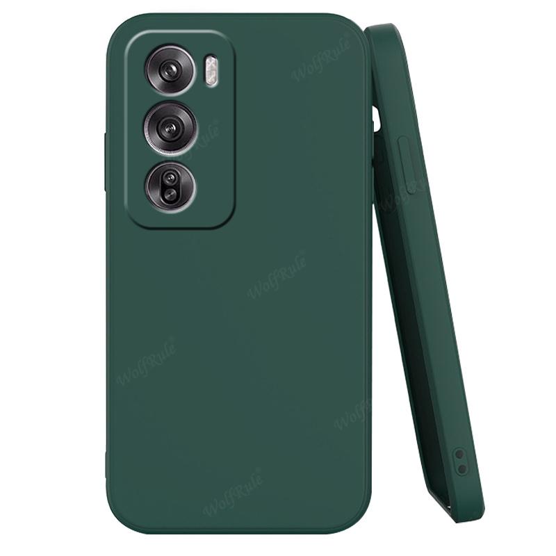 For OPPO Reno 12 5G Case Cover Reno 12 Capas New Liquid Silicone Bumper Shockproof TPU Soft Fundas OPPO Reno 12 Reno12 5G Global