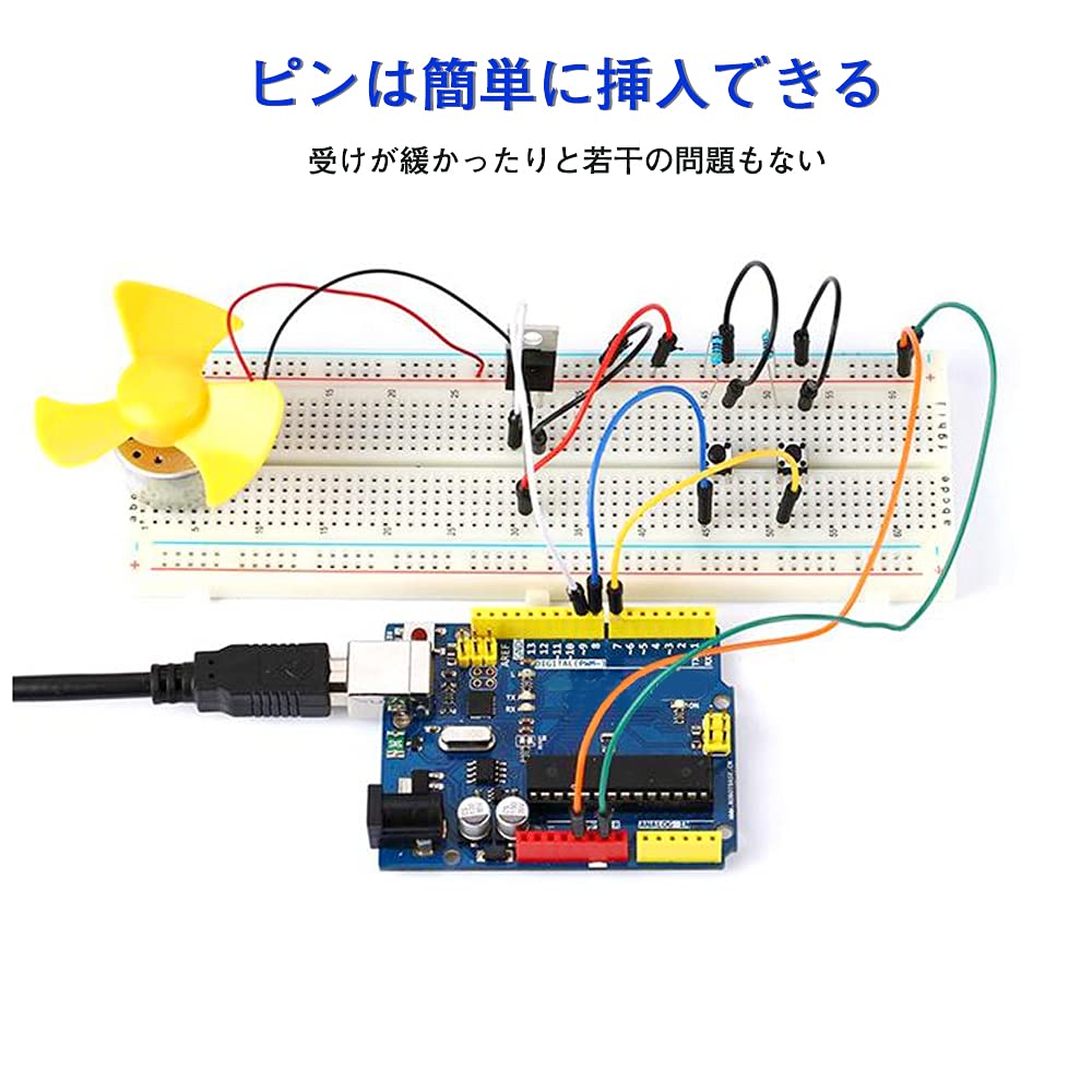Samcos Jumper Wires 130 Pcs Set Jumper Wire Connector Line Wire Kit Male to