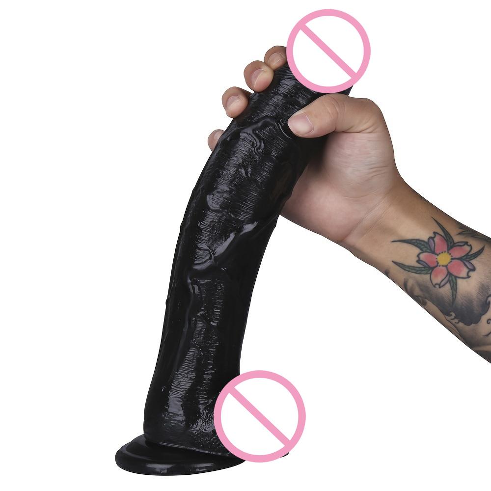 Realistic Dildo 12 Inch Super Large Penis Sex Toys For Men Women With Thick Glans Real Dong Powerful Suction Cup Stiff Cock