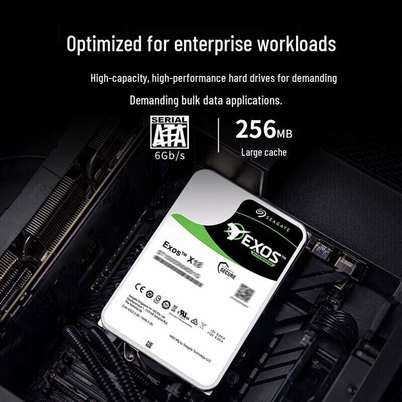 Seagate Exos Enterprise SATA Hard Drive