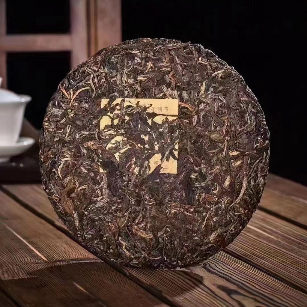 357g Ceai de prăjitură Puer crud 2005 Nanpolaozhai Prăjitură de ceai Pu-erh crud Ceai Puerh autentic