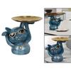 Statue Storage Tray Standing Resin Animal Sculpture Crafts Tabletop Countertop Shelf