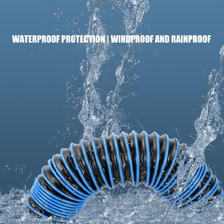 3FT Long Rvs Sewer Hose Set TPE Reinforced Waste Hose Drainage Pipe for Camping Trailers Weather Resistant