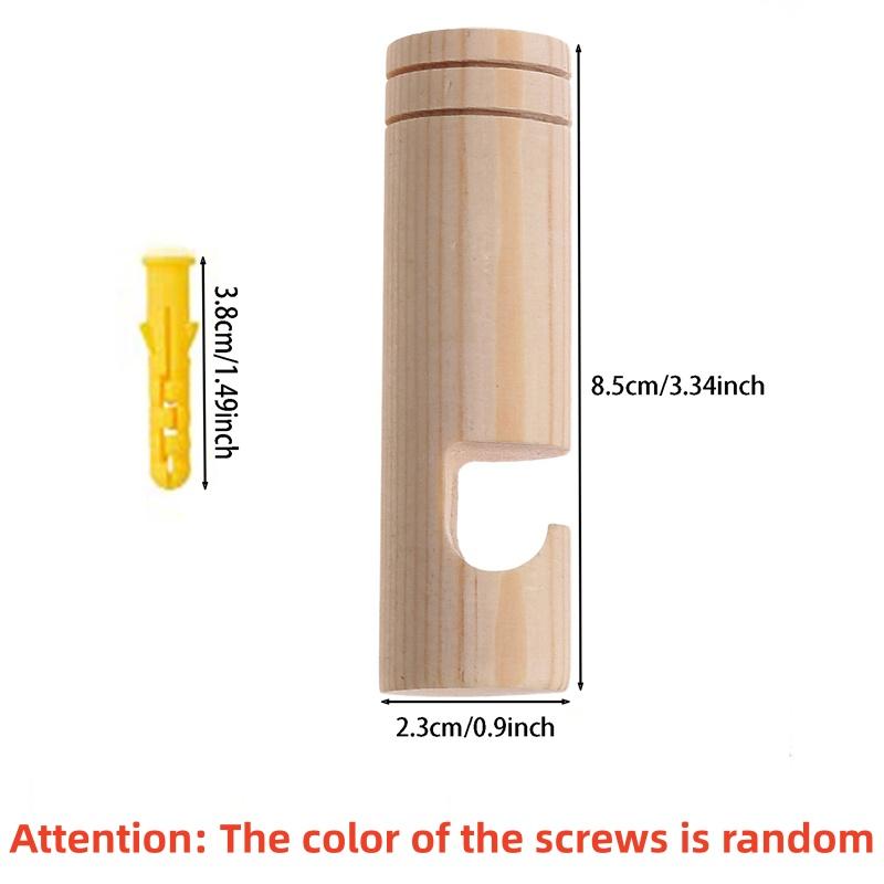 

Скандинавские настенные подвески для растений из натурального дерева, крючок для цветочного горшка, скандинавский кронштейн для цветов для фонарей, колокольчики для балкона, домашний декор