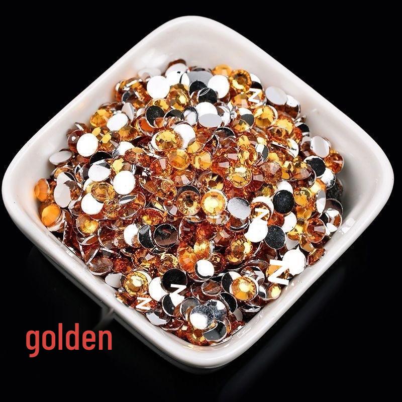 2-6mm Round Flatback Resin Rhinestones for DIY Phone Cases & Nail Art - Imitation Austrian Design