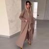 2024 European-American Autumn Winter Fashion Three-Piece Set: Vest, Sleeveless Top, Long Pants & Coat