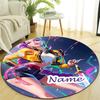 Personalized K-KPop Demon Hunters Round Chair Office Rug - Perfect for Mat, Office Chair & More - Ideal Gift for Birthdays and Holidays