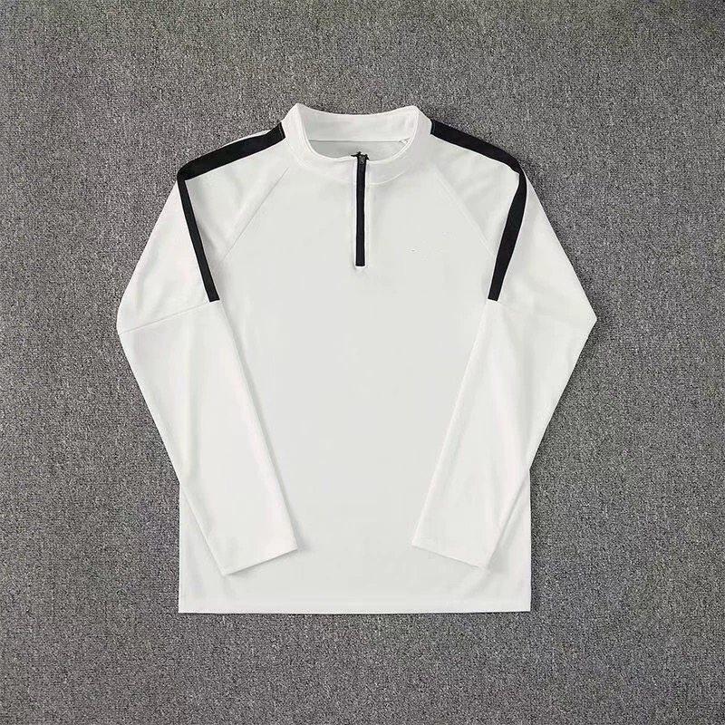 

Unisex Quick-Dry Half-Zip Long-Sleeve Striped Running Top for Track and Field - Ideal for Spring/Autumn Sports or Exams Triple XL