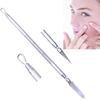 3 Pcs Double Ended Blackhead Comedone Blemish Acne Extractor Remover Tool Set