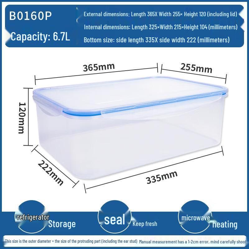 

HANDUNYOU Microwave-Safe PP Food Storage Container Set