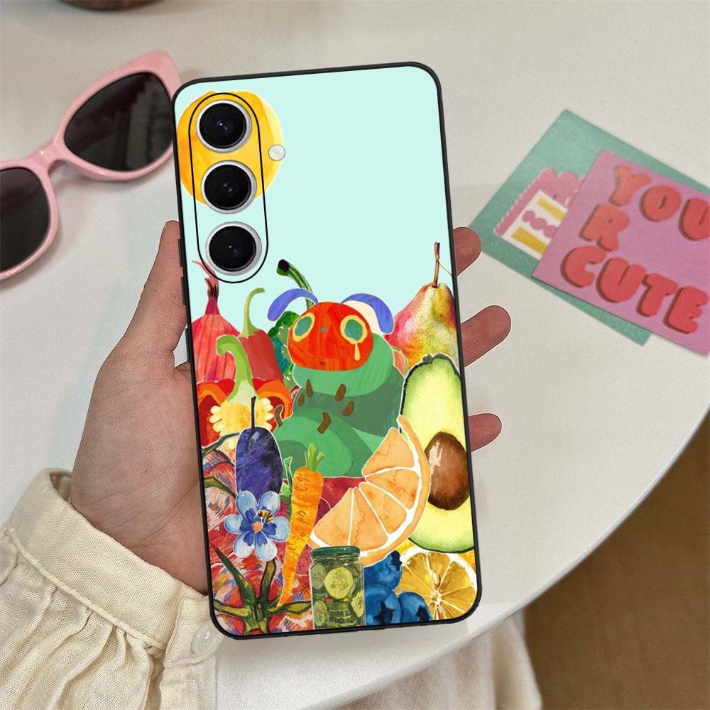 The Very Hungry Caterpillar Phone Case For Samsung S 24 Fe 25 Ultra Plus 20 Lite 21 30 22 23 24 22 Ultra 5G Fundas