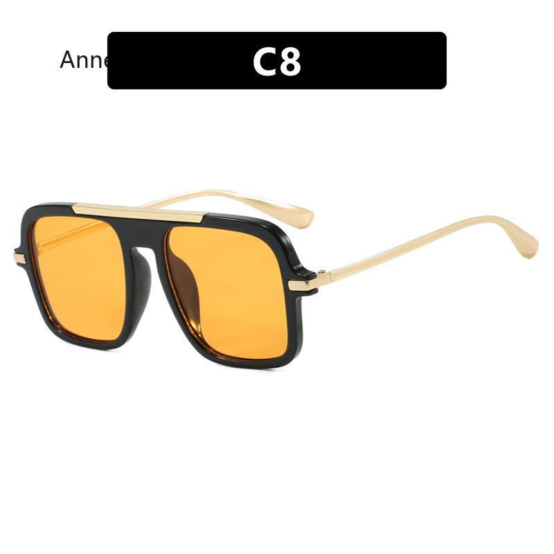 Vintage Square Sunglasses Woman Fashion Retro Sun Glasses Female Candy Colors Mirror Eyewear Designer Oculos De Sol