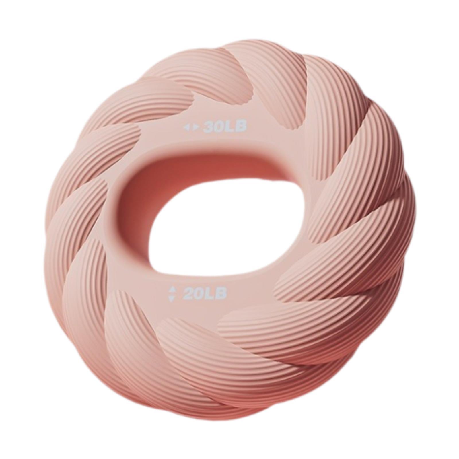 Grip Strength Trainer Hand Exerciser Portable Wrist Forearm Strengthening Hand розовый