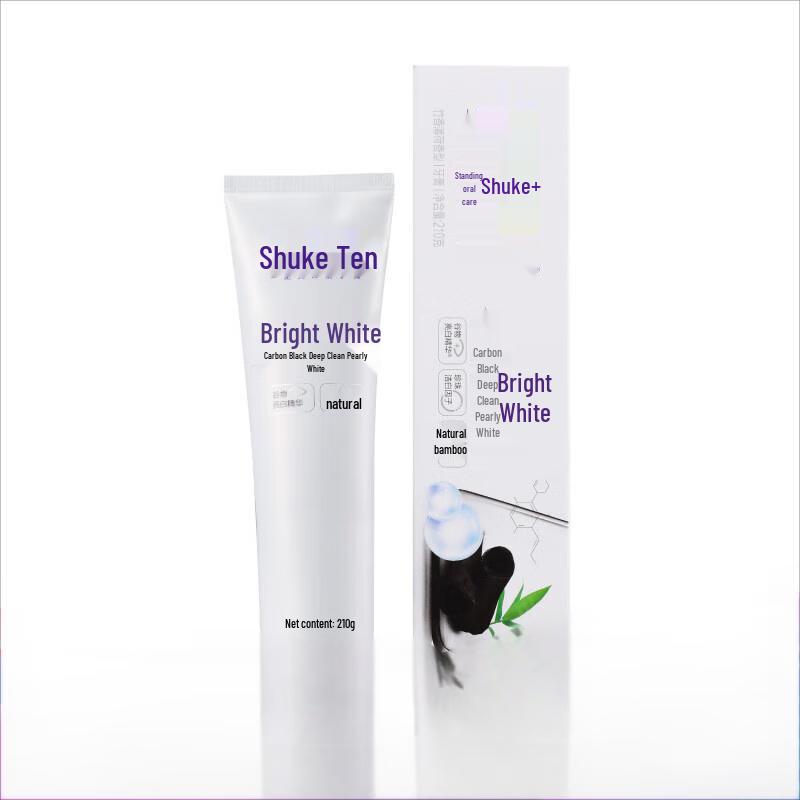 

Saky Bright White Toothpaste with Bamboo Charcoal & Pearl