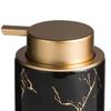 Bottle Bathroom Accessories Marble Textured Dispenser