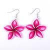 2026 Colorful Oil Painting Flower Acrylic Statement Earrings for Women New Trendy Plant Drop Dangle Earring Party Jewelry Gift