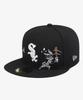 Looney Tunes Mlb Chicago White Sox Fitted Cap Black 60857868