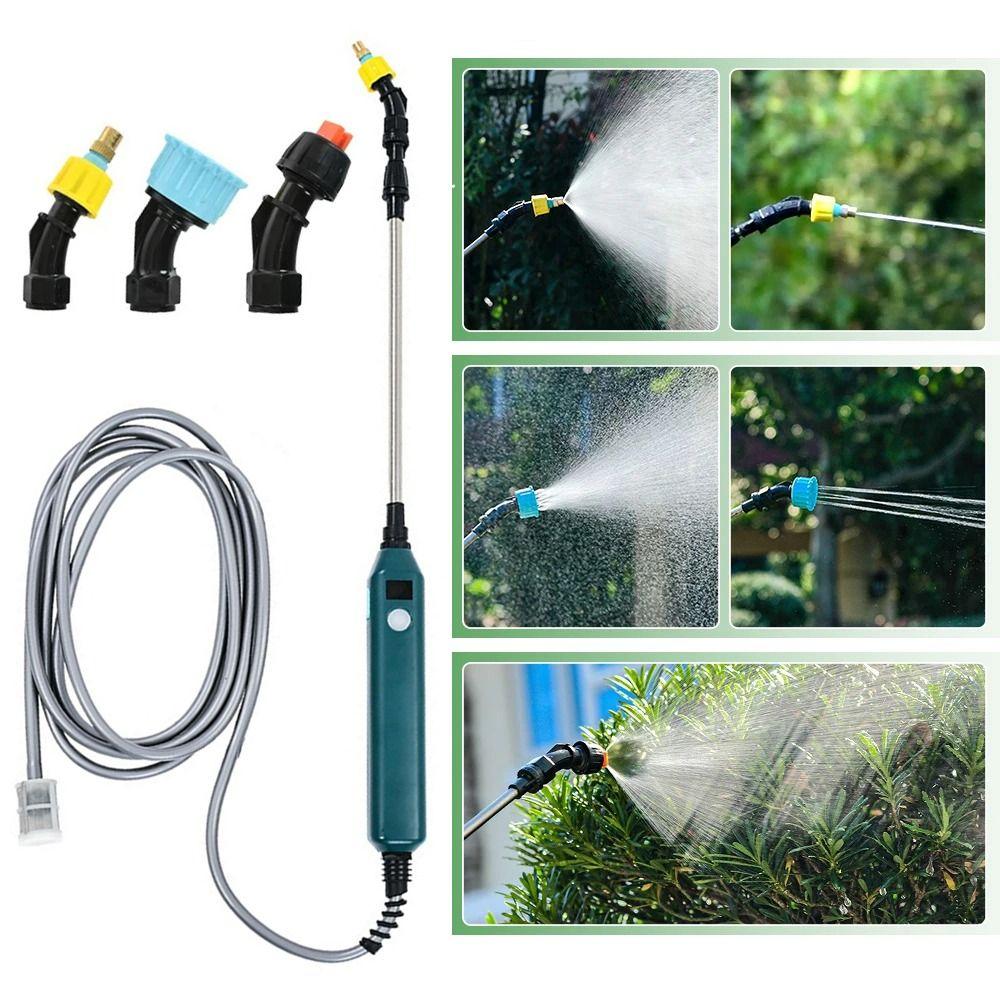 

2400mAh Garden Sprinkler USB Plant Sprayer Portable Electric Gardening Sprayer 3 meters 5 in 1